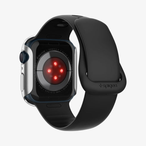 ACS05458 - Apple Watch Ultra (Apple Watch (49mm)) Case Thin Fit in black showing the front